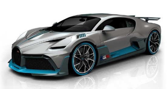 Immagine di BUGATTI DIVO GLOSSY SILVER  1:43