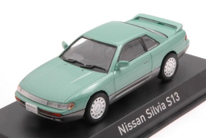 Immagine di NISSAN SILVIA S13 1988 LIGHT GREEN METALLIC 1:43