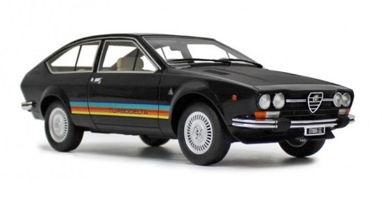 Immagine di ALFETTA GTV 2.0 TURBODELTA MET.BLACK 1:18