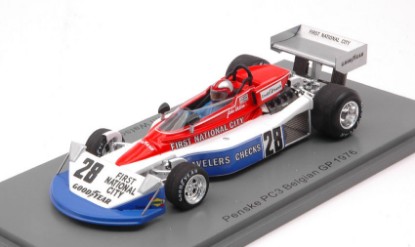 Immagine di PENSKE PC3 JOHN WATSON 1976 N.28 BELGIAN GP 1:43