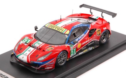 Immagine di FERRARI 488 GTE EVO N.51 AF COR.2nd LM 2020 CALADO-PIER GUIDI-SERRA 1:43