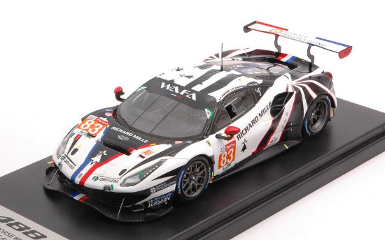 Immagine di FERRARI 488 GTE EVO N.83 AF CORSE 3rd LM 2020 COLLARD-NIELSEN-PERR.1:43