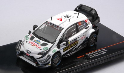 Immagine di TOYOTA YARIS WRC N.10 RALLY SWEDEN 2020 LATVALA-ANTTILA 1:43