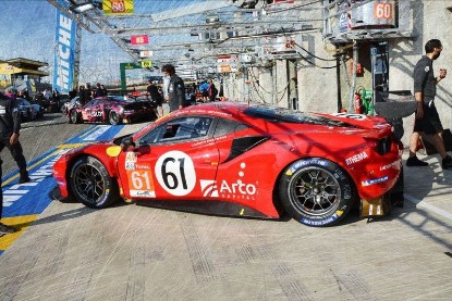 Immagine di FERRARI 488 GTE EVO N.61 LUZICH RAC.LM 2020 LEDOGAR-NEGRI-PIOVANETTI1:43