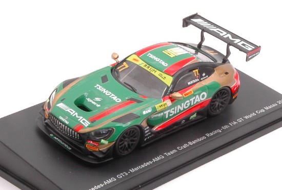 Immagine di MERCEDES GT3 N.77 6th FIA GT WORLD CUP MACAU 2019 E.MORTARA 1:64