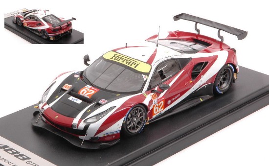 Immagine di FERRARI 488 GTE EVO N.62 RED RIVER S.LM 2020 GRIMES-HOLLINGS-MOWLEM 1:43