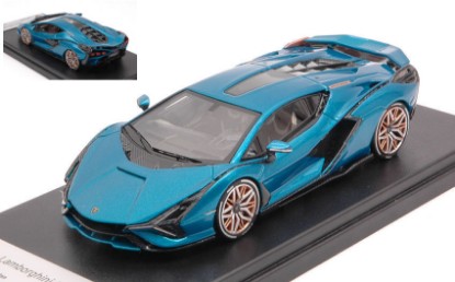 Immagine di LAMBORGHINI SIAN FKP 37 BLU URANUS 1:43