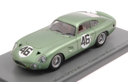 Immagine di ASTON MARTIN DP214 N.46 WINNER COPPA INTER MONZA 1963 R.SALVADORI 1:43