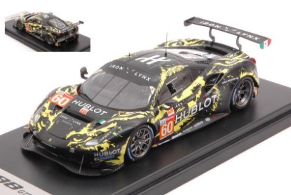 Immagine di FERRARI 488 GTE EVO N.60 IRON LYNX LM 2020 PIANEZZ.-RUBERTI-SCHIAV.1:43