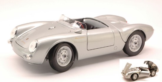 Immagine di PORSCHE 550 A SPYDER 1953 SILVER 1:18
