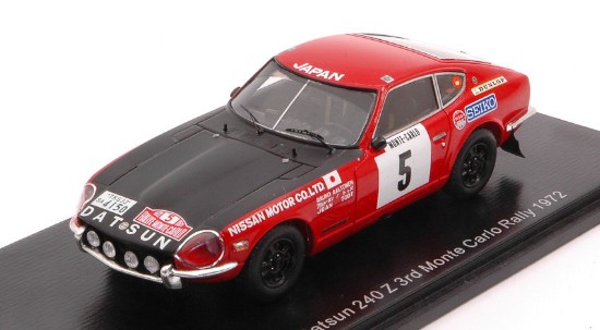 Immagine di DATSUN 240 Z N.5 3rd MONTE CARLO 1972 R.AALTONEN-J.TODT 1:43