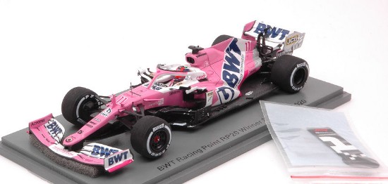 Immagine di BWT RACING POINT RP20 SERGIO PEREZ 2020 N.11 WINNER SAKHIR GP 1:43