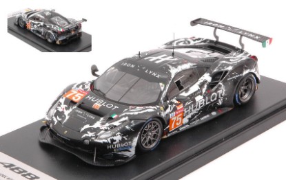 Immagine di FERRARI 488 GTE EVO N.75 IRON LYNX LM 2020 CRESSONI-MASTRON.-PICCINI1:43