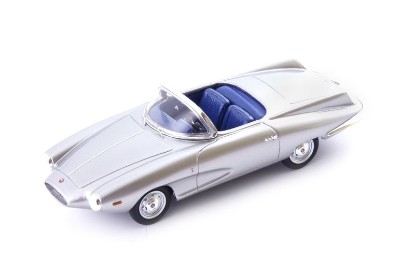 Immagine di FIAT STANGUELLINI 1200 SPIDER AMERICA BERTONE 1957 SILVER 1:43