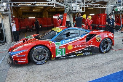 Immagine di FERRARI 488 GTE EVO N.51 24H LE MANS 2020 CALADO-PIER GUIDI-SERRA 1:18