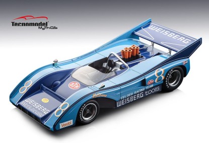 Immagine di MCLAREN M8F N.8 INTERSERIE NURBURGRING 1972 HELMUT KELLE 1:18