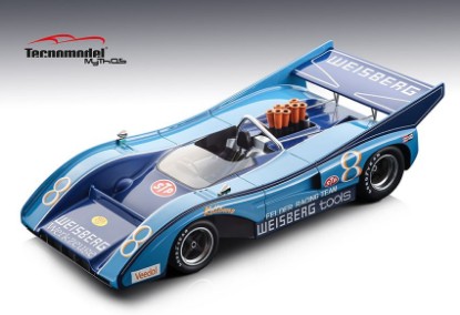 Immagine di MCLAREN M8F N.8 INTERSERIE NURBURGRING 1972 HELMUT KELLE 1:18