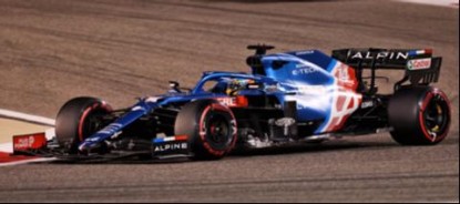 Immagine di ALPINE A521 FERNANDO ALONSO 2021 N.14 BAHRAIN GP 1:43