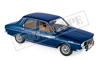 Immagine di RENAULT 12 TS 1973 DARK BLUE METALLIC 1:18