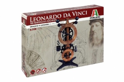 Immagine di OROLOGIO LEONARDO DA VINCI KIT cm 25x13