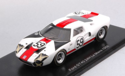 Immagine di FORD GT40 N.59 LM 1966 S.SCOTT-P.REVSON 1:43