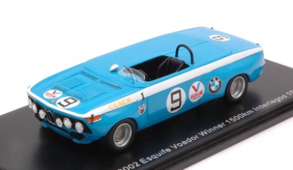 Immagine di BMW 2002 N.9 WINNER 1500 KM INTERLAGOS 1970 J.BALDER-C.CAYRES 1:43