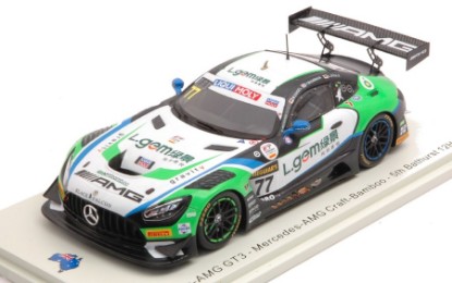Immagine di MERCEDES GT3 N.77 5th 12 H BATHURST 2020 ENGEL-STOLZ-BUUMAN 1:43