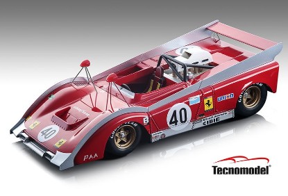 Immagine di FERRARI 712 CAN AM N.40 TEAM NART WATKINS GLEN 1972  J.P.JARIER 1:18