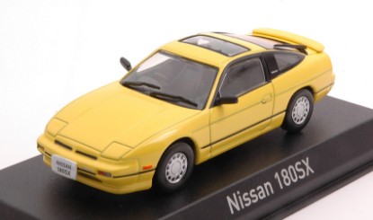 Immagine di NISSAN 180SX 1989 YELLOW 1:43