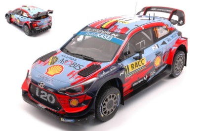 Immagine di HYUNDAI i20 WRC N.11 RALLY CATALUNYA 2019 NEUVILLE-GILSOUL 1:18

