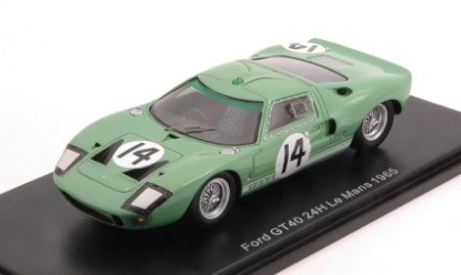 Immagine di FORD GT 40 N.14 LM 1965 J.WHITMORE-I.IRELAND 1:43