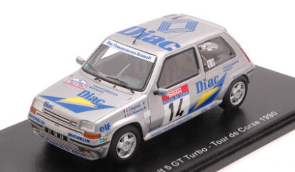Immagine di RENAULT 5 GT TURBO N.14 T.DE CORSE 1990 J.RAGNOTTI-G.THIMONIER 1:43