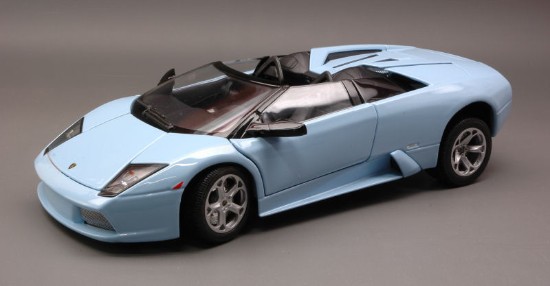 Immagine di LAMBORGHINI MURCIELAGO ROADSTER 2005 LIGHT BLUE 1:18