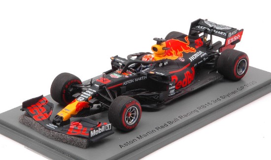 Immagine di RED BULL ASTON MARTIN RB16 MAX VERSTAPPEN 2020 N.33 3rd STYRIAN GP 1:43