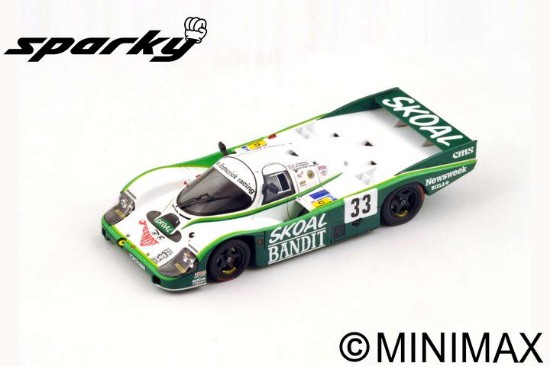 Immagine di PORSCHE 956 N.33 3rd LM 1984 D.HOBBS-P.STREIFF-S.VAN DER MERWE 1:64