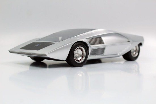 Immagine di LANCIA STRATOS ZERO CONCEPT 1970 SILVER 1:43