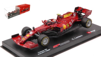 Immagine di FERRARI F1 SF1000 N.16 1000th TUSCANY GP 2020 C.LECLERC SIGNATURE 1:43