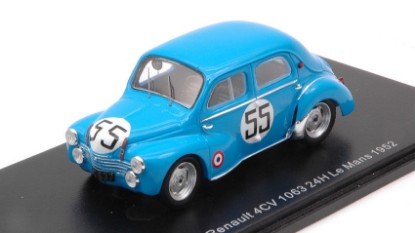 Immagine di RENAULT 4 CV 1063 N.55 LM 1952 J.LECAT-H.SENFFTLENEN 1:43