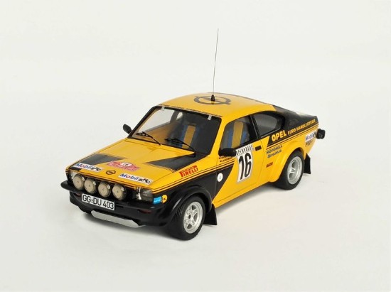 Immagine di OPEL KADETT GT/E N.16 4th MONTE CARLO RALLY 1976 ROHRL-BERGER 1:43
