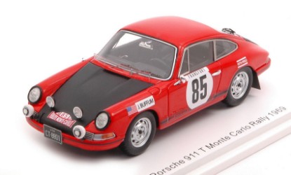 Immagine di PORSCHE 911 T N.85 MONTE CARLO 1969 BUFFUM JOHN-BEHR STEPHEN 1:43