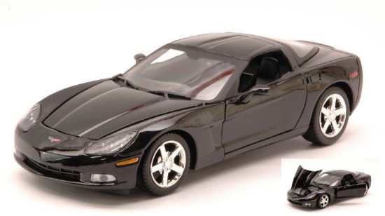 Immagine di CORVETTE C6 2005 BLACK 1:24