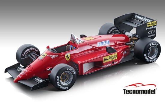 Immagine di FERRARI 156-85 1985 PRESS VERSION MICHELE ALBORETO 1:18