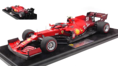 Immagine di FERRARI SF21 N.55 BAHRAIN GP 2021 CARLOS SAINZ JR.1:18
