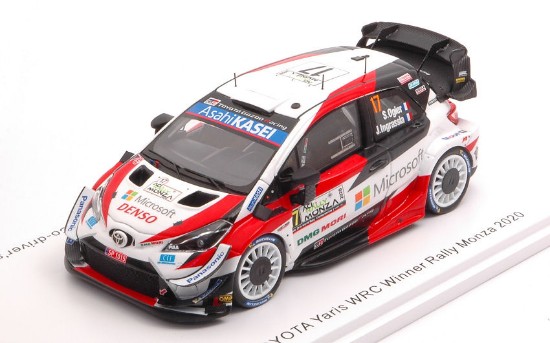 Immagine di TOYOTA YARIS WRC N.17 WINNER RALLY MONZA 2020 S.OGIER-J.INGRASSIA 1:43