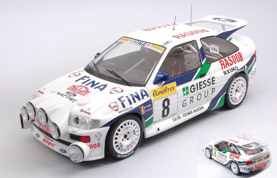 Immagine di FORD ESCORT RS COSWORTH N.8 RALLY MONTE CARLO 1995 THIRY-PREVOT 1:18
