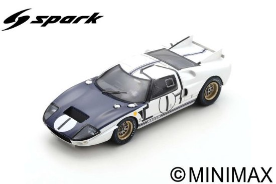 Immagine di FORD GT40 MK2 N.1 LM 1965 K.MILES-B.MC LAREN 1:43