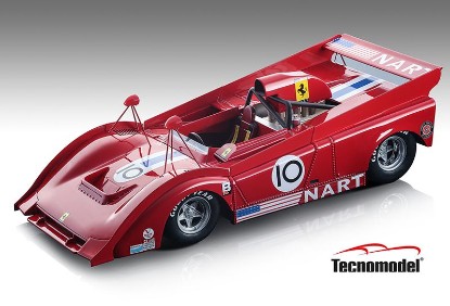 Immagine di FERRARI 712 CAN AM N.10 TEAM NART WATKINS GLEN 1974 B.REDMAN 1:18
