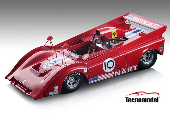 Immagine di FERRARI 712 CAN AM N.10 TEAM NART WATKINS GLEN 1974 B.REDMAN 1:18