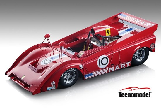 Immagine di FERRARI 712 CAN AM N.10 TEAM NART WATKINS GLEN 1974 B.REDMAN 1:18