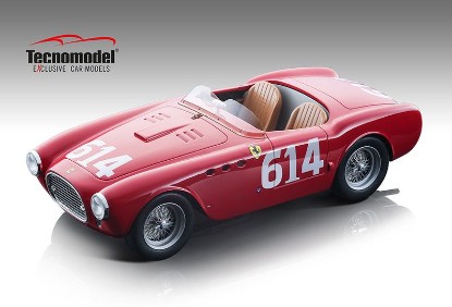 Immagine di FERRARI 340 AMERICA N.614 MILLE MIGLIA 1952 P.TARUFFI 1:18